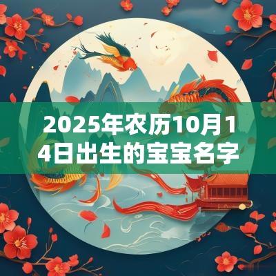 2025年农历10月14日出生的宝宝名字宝典蛇年女宝宝活泼名字 2025年农历10月14日出生的宝宝名字宝典蛇年女宝宝活泼名字