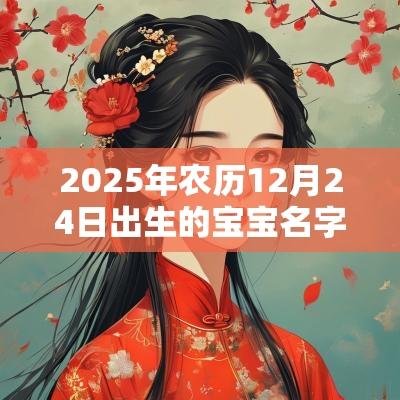 2025年农历12月24日出生的宝宝名字集锦表志向的吉利好名推荐