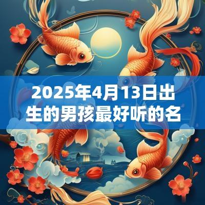 2025年4月13日出生的男孩最好听的名字寓意身体强健的男孩名字