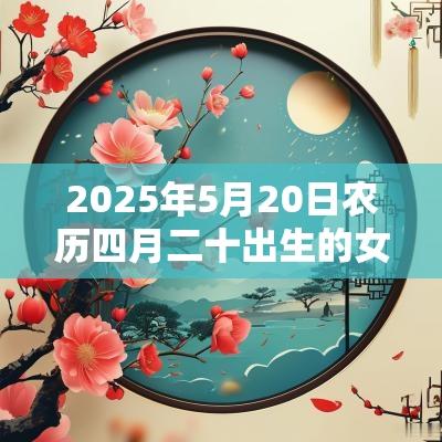 2025年5月20日农历四月二十出生的女孩五行取名打分缺金的最佳宜用字