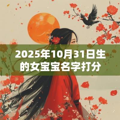 2025年10月31日生的女宝宝名字打分免费好听有寓意的名字