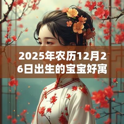 2025年农历12月26日出生的宝宝好寓意的名字好听响亮的名字
