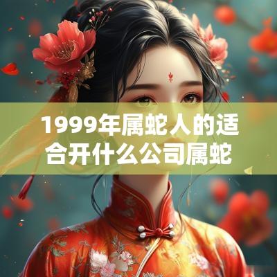 1999年属蛇人的适合开什么公司属蛇人适合开宠物店、服饰店、冷饮店