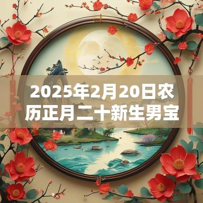 2025年2月20日农历正月二十新生男宝宝五行取名打分属木的最佳宜用字