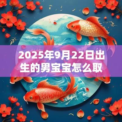 2025年9月22日出生的男宝宝怎么取名男孩名当然取自论语最适合