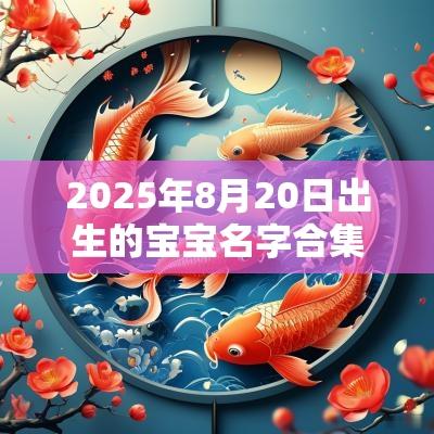 2025年8月20日出生的宝宝名字合集越叫越有福气的女孩名字
