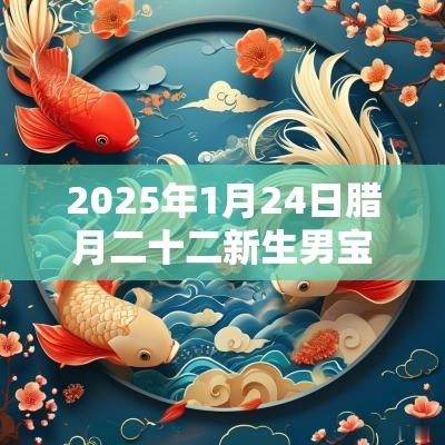 2025年1月24日腊月二十二新生男宝宝五行八字解读属火的起名宜用字