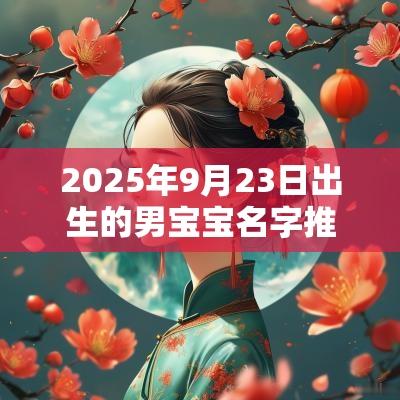 2025年9月23日出生的男宝宝名字推荐属蛇男孩起名字用什么字好