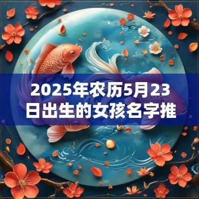 2025年农历5月23日出生的女孩名字推荐吉利的蛇年女孩名字