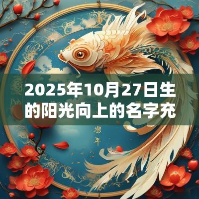 2025年10月27日生的阳光向上的名字充满朝气活力的男孩名字大全