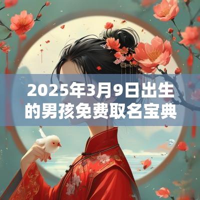 2025年3月9日出生的男孩免费取名宝典大气的男孩名字推荐