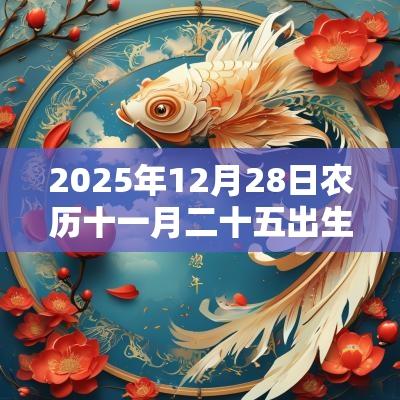 2025年12月28日农历十一月二十五出生的女孩五行八字解读属金的起名宜用字