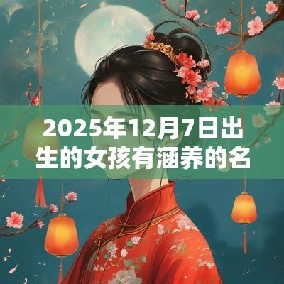 2025年12月7日出生的女孩有涵养的名字五行缺金火宝宝取名