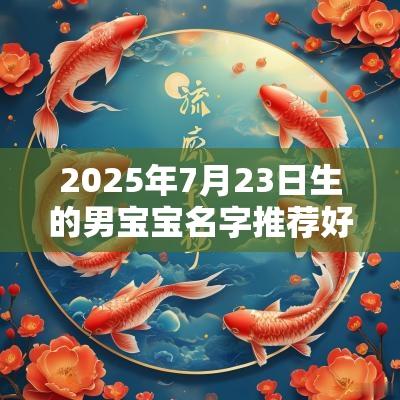 2025年7月23日生的男宝宝名字推荐好听稀少的男孩名字赏析