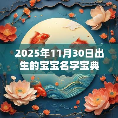 2025年11月30日出生的宝宝名字宝典最好听的名字精选推荐