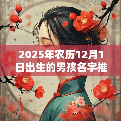 2025年农历12月1日出生的男孩名字推荐活泼开朗的名字推荐