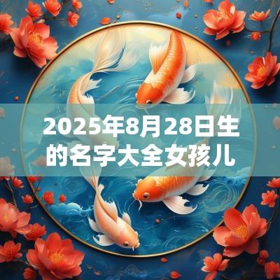 2025年8月28日生的名字大全女孩儿五行缺火的女孩名字赏析