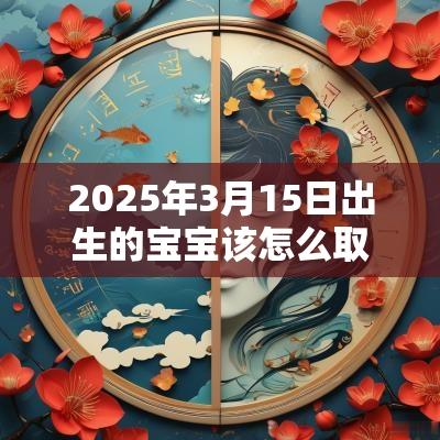 2025年3月15日出生的宝宝该怎么取名有气场的宝宝取名思路