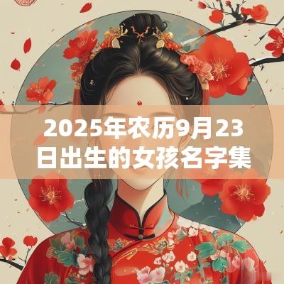 2025年农历9月23日出生的女孩名字集锦寓意好的蛇年女孩名字