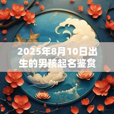 2025年8月10日出生的男孩起名鉴赏李清照词中最唯美的名字
