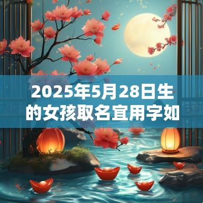 2025年5月28日生的女孩取名宜用字如何给宝宝取文雅好名字