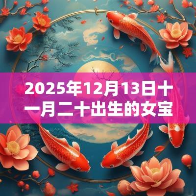 2025年12月13日十一月二十出生的女宝宝缺什么取名如何补火