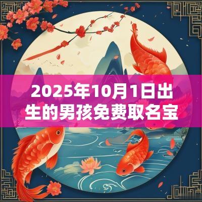 2025年10月1日出生的男孩免费取名宝典彰显宝宝睿智的名字