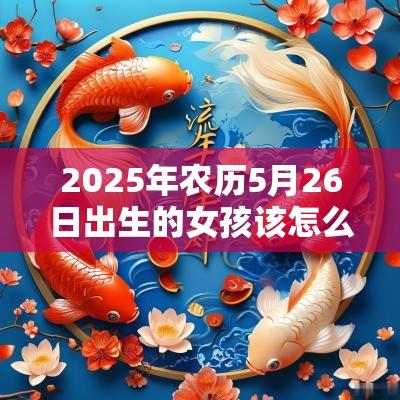 2025年农历5月26日出生的女孩该怎么取名顺耳的蛇年女孩名字