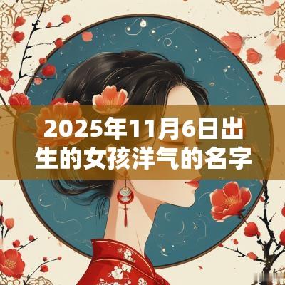 2025年11月6日出生的女孩洋气的名字五行缺火和金女宝宝取名