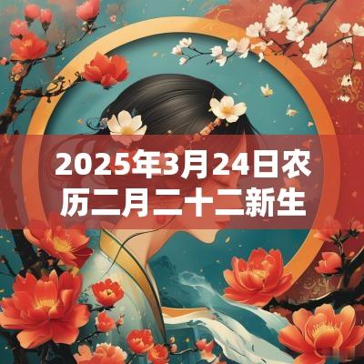 2025年3月24日农历二月二十二新生男宝宝五行旺缺缺金土免费八字起名