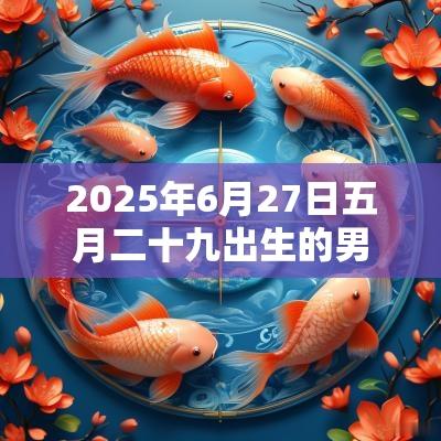 2025年6月27日五月二十九出生的男孩五行八字解读缺土的起名宜用字