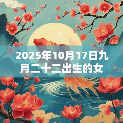 2025年10月17日九月二十二出生的女宝宝五行旺缺缺火免费八字起名
