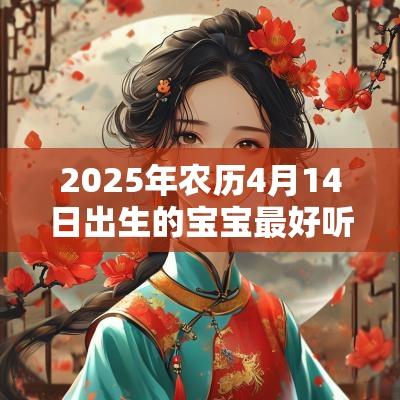 2025年农历4月14日出生的宝宝最好听的名字优雅的名字合集