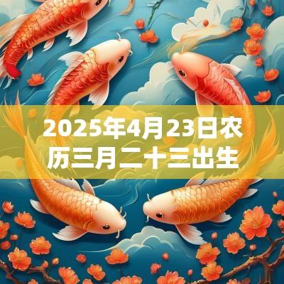 2025年4月23日农历三月二十三出生的男宝宝五行命理解析补金取名旺运