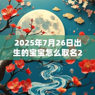 2025年7月26日出生的宝宝怎么取名2025年最热门的男孩名字