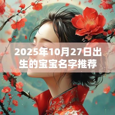 2025年10月27日出生的宝宝名字推荐本草纲目里好听的名字
