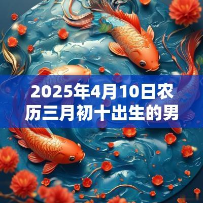 2025年4月10日农历三月初十出生的男宝宝缺金取名高分名字建议