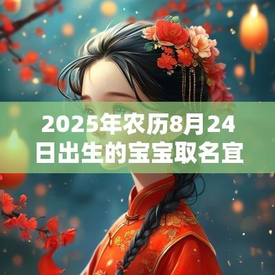 2025年农历8月24日出生的宝宝取名宜用字最能改运的旺运名字
