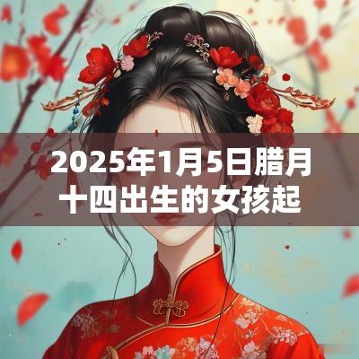 2025年1月5日腊月十四出生的女孩起名新生儿五行缺金的名字