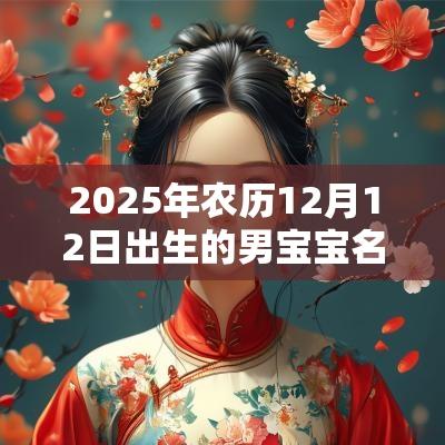 2025年农历12月12日出生的男宝宝名字推荐好听有寓意的名字大全