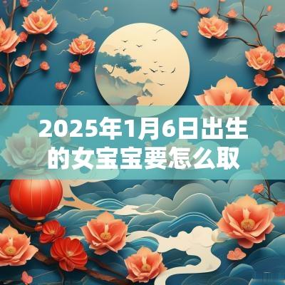 2025年1月6日出生的女宝宝要怎么取名有内涵的女孩名字推荐