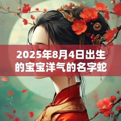 2025年8月4日出生的宝宝洋气的名字蛇年就让男孩前程美好吧