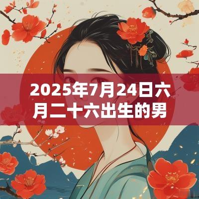2025年7月24日六月二十六出生的男孩子大气响亮的名字怎么取