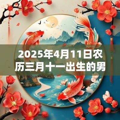 2025年4月11日农历三月十一出生的男孩八字算命五行缺金的名字