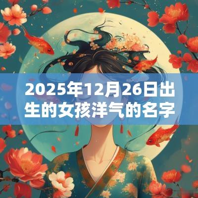 2025年12月26日出生的女孩洋气的名字五行缺金女宝宝取名