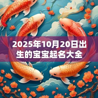 2025年10月20日出生的宝宝起名大全火和金旁取100分名字大全集