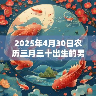 2025年4月30日农历三月三十出生的男宝宝缺火取名高分名字建议