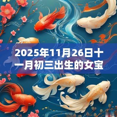 2025年11月26日十一月初三出生的女宝宝五行查询缺火不缺怎么取名好