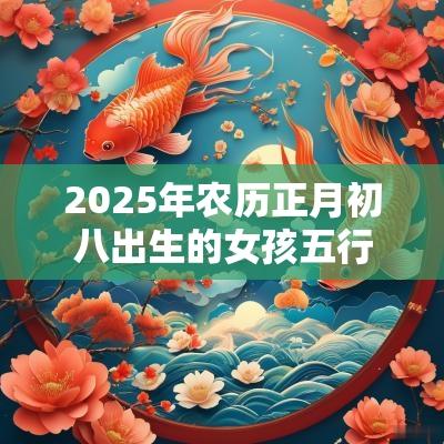 2025年农历正月初八出生的女孩五行取名打分缺金火的最佳宜用字