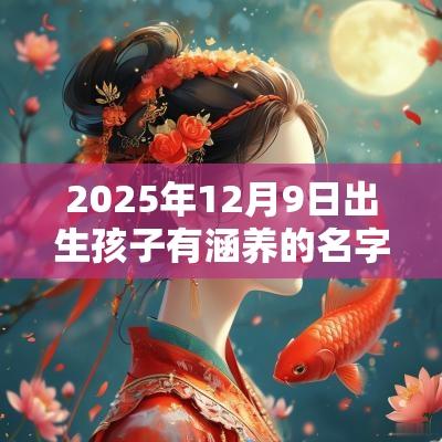 2025年12月9日出生孩子有涵养的名字2025年最旺男孩名字